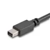 StarTech.com 6 ft. (1.8 m) USB-C do Mini DisplayPort Kabel - 4K 60Hz - Czarny