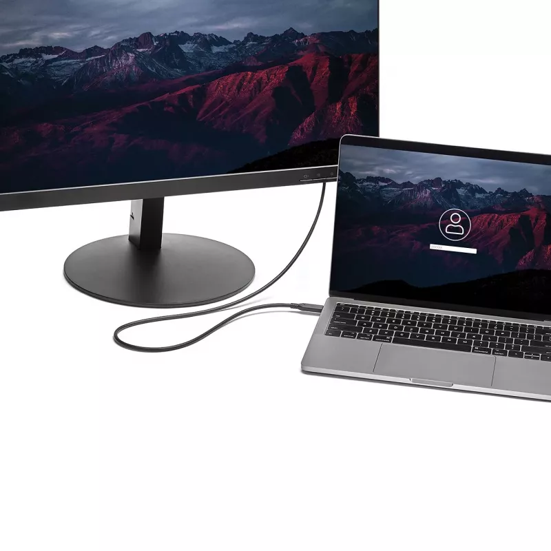 StarTech.com 6 ft. (1.8 m) USB-C do Mini DisplayPort Kabel - 4K 60Hz - Czarny