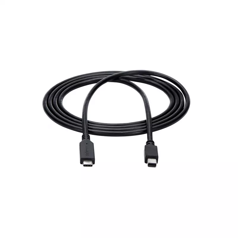 StarTech.com 6 ft. (1.8 m) USB-C do Mini DisplayPort Kabel - 4K 60Hz - Czarny