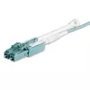 StarTech.com 10m (30ft) MTP(F)/PC do 4x LC/PC duplex breakout OM3 wielomodowy kabel światłowodowy, OFNP plenum, sieci 40G, niskie straty wtrąceniowe - zworka światłowodowa