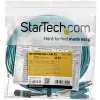 StarTech.com 10m (30ft) MTP(F)/PC do 4x LC/PC duplex breakout OM3 wielomodowy kabel światłowodowy, OFNP plenum, sieci 40G, niskie straty wtrąceniowe - zworka światłowodowa