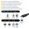 StarTech.com Adapter wieloportowy USB C - Mini stacja dokująca USB Type-C z wideo HDMI 4K lub VGA 1080p - Przesył mocy 100 W, 3-portowy hub USB 3.0, GbE, SD i microSD - Podróżna stacja dokująca do laptopa
