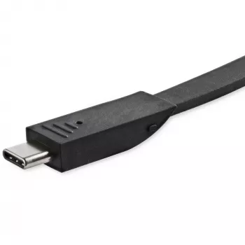 StarTech.com Wieloportowy adapter USB C — przenośna stacja dokująca USB-C z 4K HDMI — 100 W PD 3.0 Pass-Through, 1x USB-A, 1x USB-C, GbE — podróżna stacja dokująca Thunderbolt 3 i USB Type-C — Mac i Windows