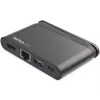 StarTech.com Wieloportowy adapter USB C — przenośna stacja dokująca USB-C z 4K HDMI — 100 W PD 3.0 Pass-Through, 1x USB-A, 1x USB-C, GbE — podróżna stacja dokująca Thunderbolt 3 i USB Type-C — Mac i Windows