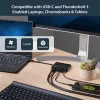 StarTech.com Wieloportowy adapter USB C — przenośna stacja dokująca USB-C z 4K HDMI — 100 W PD 3.0 Pass-Through, 1x USB-A, 1x USB-C, GbE — podróżna stacja dokująca Thunderbolt 3 i USB Type-C — Mac i Windows