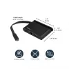 StarTech.com Wieloportowy adapter USB C — przenośna stacja dokująca USB-C z 4K HDMI — 100 W PD 3.0 Pass-Through, 1x USB-A, 1x USB-C, GbE — podróżna stacja dokująca Thunderbolt 3 i USB Type-C — Mac i Windows