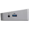 StarTech.com 4K USB-C Dock, Potrójna Stacja Dokująca UHD 4K, Mac i Windows, USB C do HDMI i DisplayPort, Zasilanie 100 W, 5-portowy Hub USB 5 Gb/s – TAA