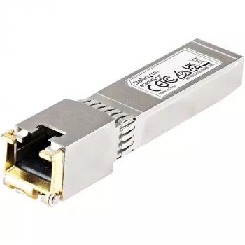 Moduł SFP+ kompatybilny z HPE 813874-B21 – 10GBASE-T – SFP na RJ45 Cat6/Cat5e – 10GE Gigabit Ethernet SFP+ – RJ-45 30 m – HPE BladeSystem, c-Class