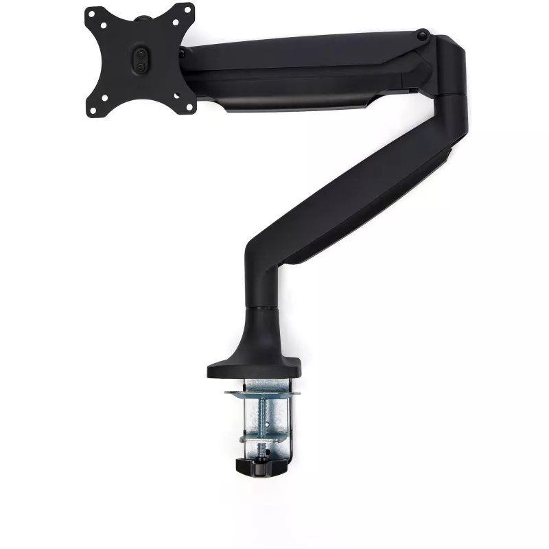 StarTech.com Ramię do monitora montowane na biurku - Wytrzymałe ergonomiczne ramię VESA - Pojedynczy wyświetlacz 9 kg - Pełen zakres ruchu, regulacja wysokości, przegubowe - Aluminium - Zacisk C / przelotka - Czarny