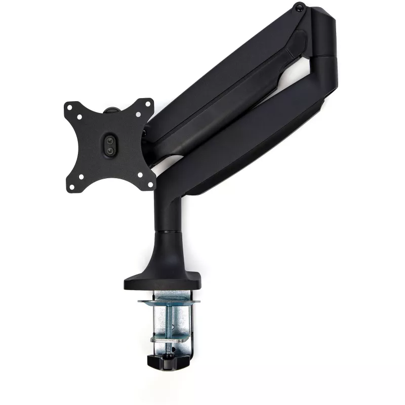 StarTech.com Ramię do monitora montowane na biurku - Wytrzymałe ergonomiczne ramię VESA - Pojedynczy wyświetlacz 9 kg - Pełen zakres ruchu, regulacja wysokości, przegubowe - Aluminium - Zacisk C / przelotka - Czarny