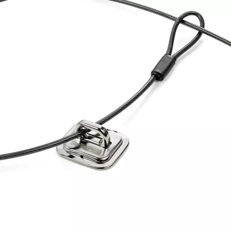 StarTech.com Laptop kabel Lock Anchor - Zinc Alloy, Anchor, srebrny, 1 szt., Steel, 44 mm, 45.8 mm