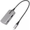 Adapter wieloportowy StarTech.com USB C — USB-C do 4K 60Hz HDMI 2.0, przepustowość zasilania 100W — 3-portowy koncentrator USB 10 Gb/s — przenośna mini stacja dokująca USB Type-C — kabel 10 inch (25cm)