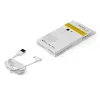 StarTech.com 1 m trwały kabel USB A na Lightning - biały, kątowy 90°, wytrzymały, wzmocniony włóknem aramidowym, kabel USB-A na Lightning do ładowania/synchronizacji - certyfikat Apple MFi - iPhone