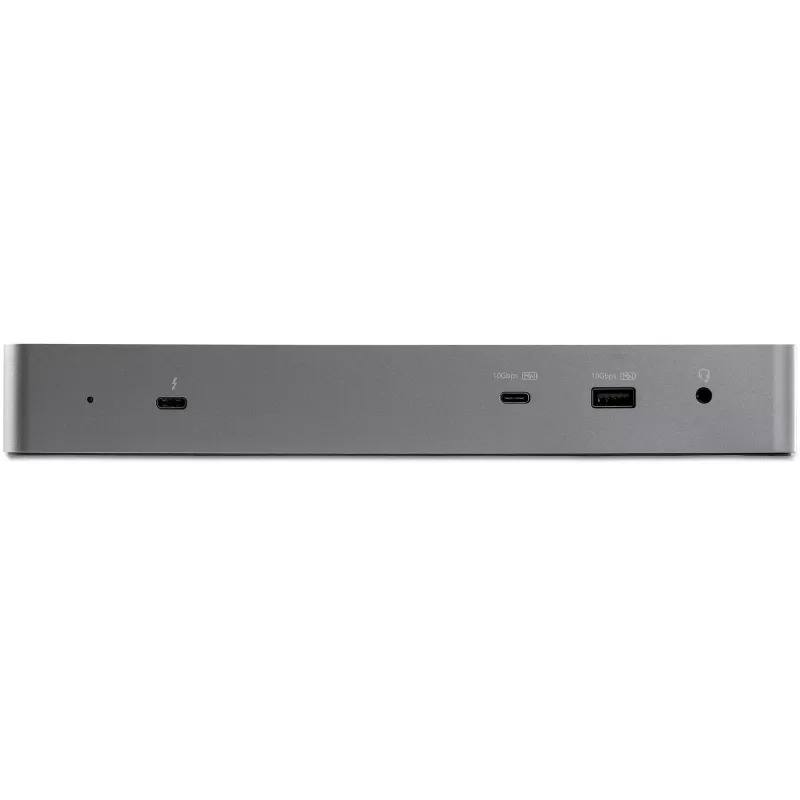 Stacja dokująca USB C StarTech.com dla Macbook Pro/Air-M1/M2/M3/M4, kompatybilna z Thunderbolt, HDMI/DisplayPort, Dual 4K 60Hz/Single 8K, laptopowa stacja dokująca USB Type-C, zasilanie 96W, USB 10Gbps