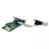 Karta PCI Express z 2 portami szeregowymi RS232 StarTech.com - Karta kontrolera hosta szeregowego PCIe RS232 - PCIe na szeregowy DB9 - 16950 UART - Karta rozszerzeń niskoprofilowa - Windows i Linux