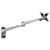 StarTech.com Uchwyt ścienny do monitora – Przegubowe ergonomiczne ramię montażowe VESA – Długość 20 inch (52 cm) – Pojedynczy wyświetlacz do 34 cali – Obrotowe/pochylane/obracane – Regulowany uchwyt do ekranu