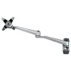 StarTech.com Uchwyt ścienny do monitora – Przegubowe ergonomiczne ramię montażowe VESA – Długość 20 inch (52 cm) – Pojedynczy wyświetlacz do 34 cali – Obrotowe/pochylane/obracane – Regulowany uchwyt do ekranu