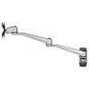 StarTech.com Uchwyt ścienny do monitora – Przegubowe ergonomiczne ramię montażowe VESA – Długość 20 inch (52 cm) – Pojedynczy wyświetlacz do 34 cali – Obrotowe/pochylane/obracane – Regulowany uchwyt do ekranu
