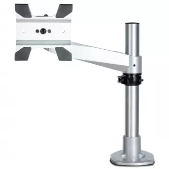 Uchwyt do monitora na biurko StarTech.com z ramieniem przegubowym – VESA lub Apple iMac/Thunderbolt lub monitor ultrapanoramiczny do 14 kg – przegubowy, regulowany wysokością pojedynczy uchwyt na słupie montowany do biurka – zacisk/przelotka
