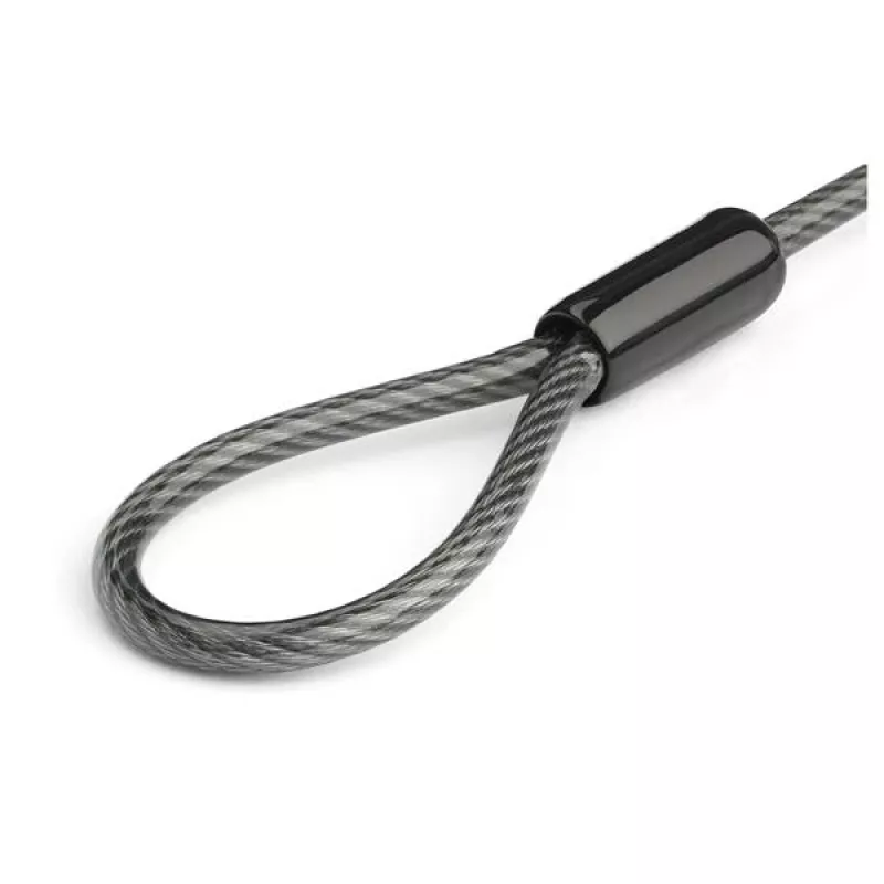 StarTech.com Uniwersalna pętla rozszerzająca do linki zabezpieczającej laptopa - 6” (15 cm) Antykradzieżowa blokada z 4-cyfrowym kodem na slot K-Slot - Linka zabezpieczająca komputer do tworzenia zamka dwu-/wielogłowicowego dla wielu urządzeń