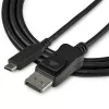 StarTech.com 3.3ft/1m USB C do DisplayPort 1.4 Kabel - 8K/5K/4K USB Type-C do DP 1.4 Alt Mode Adapter Wideo - HBR3/HDR/DSC - 8K 60Hz Kabel do monitora DP - USB-C/Thunderbolt 3