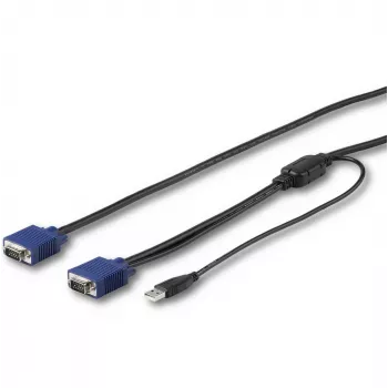 Kabel KVM USB StarTech.com 10 stóp (3 m) do konsol do montażu w szafie rack