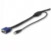 Kabel KVM USB StarTech.com 10 stóp (3 m) do konsol do montażu w szafie rack