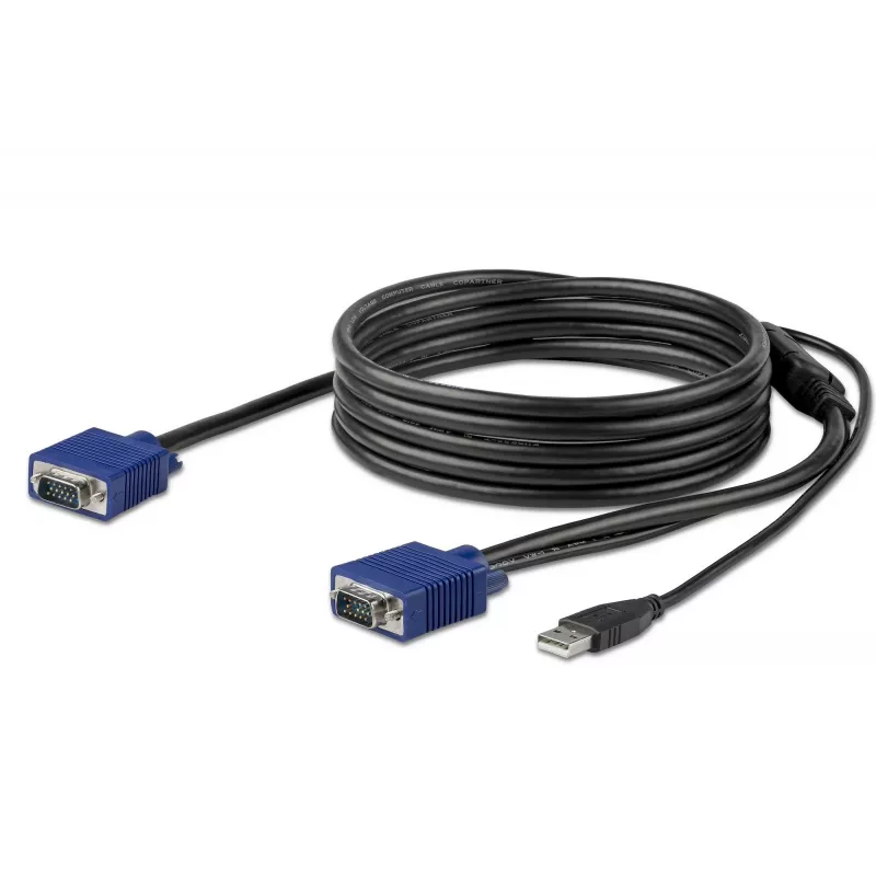Kabel KVM USB StarTech.com 10 stóp (3 m) do konsol do montażu w szafie rack
