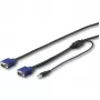 StarTech.com 1,8 m kabel USB KVM do konsol do montażu w szafie rack