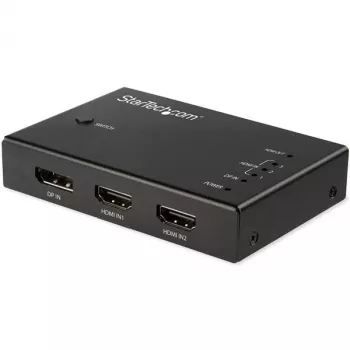 StarTech.com 4-portowy przełącznik wideo HDMI - 3x HDMI i 1x DisplayPort - 4K 60Hz