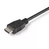 StarTech.com 2-portowy przełącznik KVM HDMI - 4K 60 Hz - Kompaktowy 2-portowy przełącznik KVM UHD/Ultra HD USB do komputera stacjonarnego ze zintegrowanymi kablami 1,2 m i audio - zasilany magistralą i zdalne przełączanie - MacBook ThinkPad