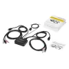 StarTech.com 2-portowy przełącznik KVM HDMI - 4K 60 Hz - Kompaktowy 2-portowy przełącznik KVM UHD/Ultra HD USB do komputera stacjonarnego ze zintegrowanymi kablami 1,2 m i audio - zasilany magistralą i zdalne przełączanie - MacBook ThinkPad