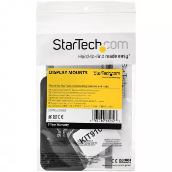 StarTech.com Uchwyt do stacji dokującej - Stal, Stal, Czarny