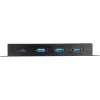 StarTech.com 4-portowy hub USB-C 10 Gb/s - metalowy przemysłowy hub USB typu C z 3xUSB-A i 1xUSB-C - ochrona przed ESD i przepięciami - host USB-C lub USB-A - samozasilany, montowalny hub USB 3.2/3.1 Gen 2