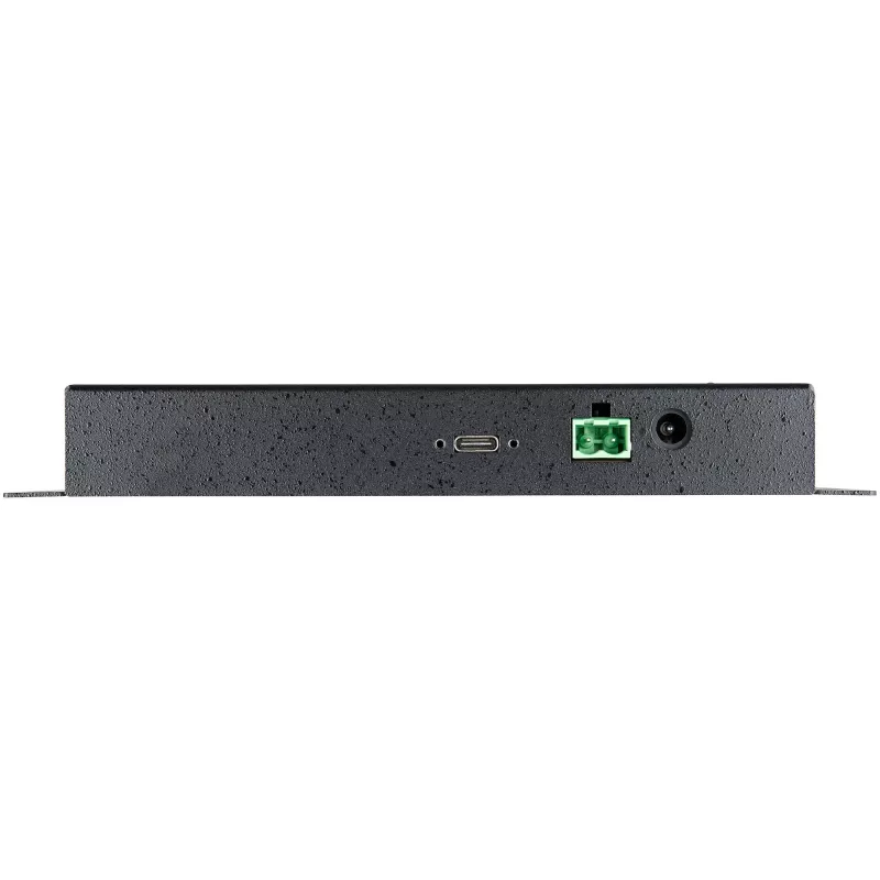 StarTech.com 4-portowy hub USB-C 10 Gb/s - metalowy przemysłowy hub USB typu C z 3xUSB-A i 1xUSB-C - ochrona przed ESD i przepięciami - host USB-C lub USB-A - samozasilany, montowalny hub USB 3.2/3.1 Gen 2