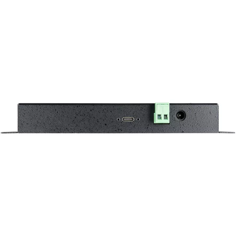 StarTech.com 4-portowy hub USB-C 10 Gb/s - metalowy przemysłowy hub USB typu C z 3xUSB-A i 1xUSB-C - ochrona przed ESD i przepięciami - host USB-C lub USB-A - samozasilany, montowalny hub USB 3.2/3.1 Gen 2