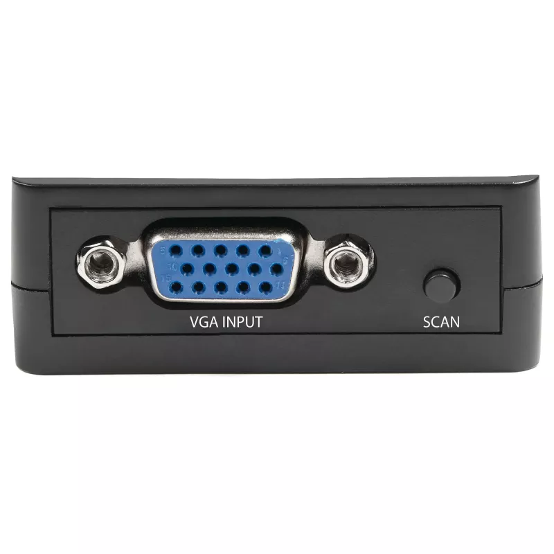 StarTech.com Konwerter VGA na RCA i S-Video - zasilanie USB, Aktywny konwerter wideo, Czarny, CE, FCC, REACH, 1920 x 1080 pikseli, 640 x 480, 1920 x 1080 pikseli, 60 Hz