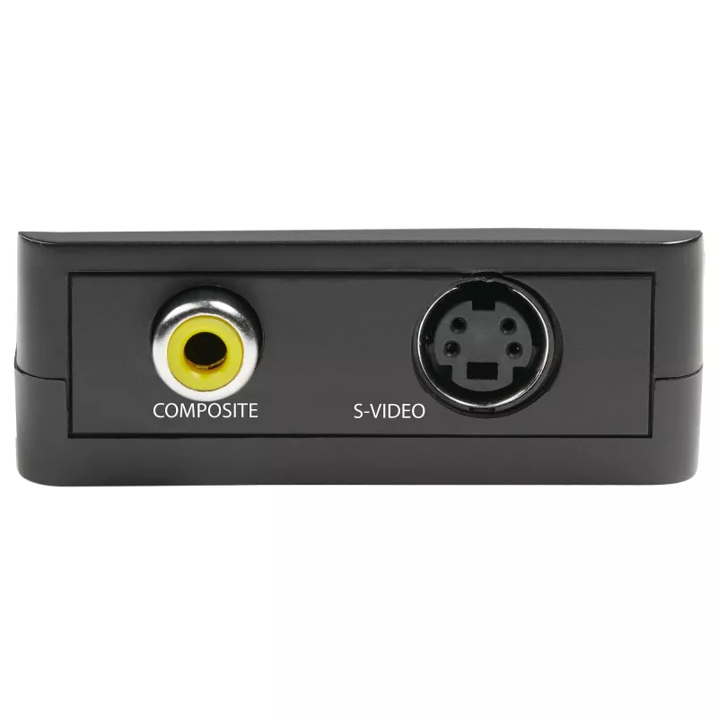 StarTech.com Konwerter VGA na RCA i S-Video - zasilanie USB, Aktywny konwerter wideo, Czarny, CE, FCC, REACH, 1920 x 1080 pikseli, 640 x 480, 1920 x 1080 pikseli, 60 Hz