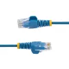 StarTech.com Kabel CAT6 2 m - cienki - wtyki RJ45 bezzaczepowe - niebieski