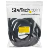 StarTech.com 15' (4.6m) osłona na kable - elastyczny spiralny organizer kabli - średnica rozszerzalna 1,0-1,5 cala - osłona rozszerzalna z poliestru - organizer/ochrona/ukrywanie kabli - czarny przycinany organizer kabli