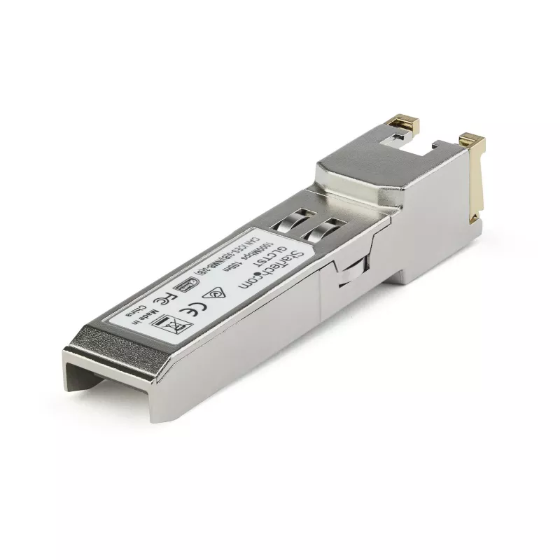StarTech.com Dell EMC SFP-1G-T Kompatybilny moduł SFP - 1000BASE-T - SFP do RJ45 Cat6/Cat5e - 1GE Gigabit Ethernet SFP - RJ-45 100m