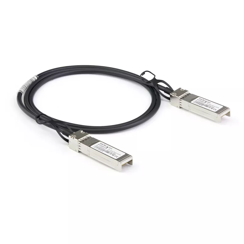 StarTech.com Dell EMC DAC-SFP-10G-2M Kompatybilny 2m 10G SFP+ to SFP+ Direct Attach kabel Twinax - 10GbE SFP+ miedź DAC 10 Gbps Low Power Passive Mini GBIC/transceiver Module DAC