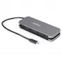 StarTech.com ~ Koncentrator USB C z 4 portami - 4x USB-A - Koncentrator USB 3.0 Type-C - USB 3.2 Gen 1 (5 Gb/s) - Zasilany z magistrali przenośny adapter koncentratora laptopa USB-C na USB-A - Kabel 11,2 cala (28,5 cm) z zarządzaniem kablami