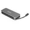 StarTech.com ~ Koncentrator USB C z 4 portami - 4x USB-A - Koncentrator USB 3.0 Type-C - USB 3.2 Gen 1 (5 Gb/s) - Zasilany z magistrali przenośny adapter koncentratora laptopa USB-C na USB-A - Kabel 11,2 cala (28,5 cm) z zarządzaniem kablami