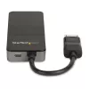 StarTech.com 3 Port Multi Monitor Adapter - DisplayPort 1.4 do 3x 4K DisplayPort Video Splitter - Podwójny lub Potrójny 4K - Hub MST DisplayPort do Laptopa/Komputera dla Wielu Monitorów - Tylko dla PC z Windows