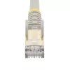 StarTech.com 7,5m CAT6a Ethernet kabel - 10 Gigabit Shielded Snagless RJ45 100W PoE Patch Cord - 10GbE STP kabel sieciowy w/Strain Relief - Gray Individually Tested/Wiring is UL Certified/TIA