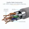 StarTech.com 7,5m CAT6a Ethernet kabel - 10 Gigabit Shielded Snagless RJ45 100W PoE Patch Cord - 10GbE STP kabel sieciowy w/Strain Relief - Gray Individually Tested/Wiring is UL Certified/TIA