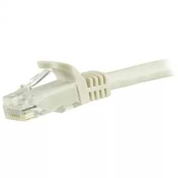 StarTech.com 7.5m CAT6 Ethernet kabel - biały CAT 6 Gigabit Ethernet Wire -250MHz 100W PoE RJ45 UTP sieciowy/Patch Cord Snagless w/Strain Relief Individually Tested