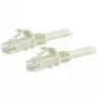 Kabel Ethernet StarTech.com 1,5 m CAT6 - Biały przewód Gigabit Ethernet CAT 6 - 250 MHz 100 W PoE RJ45 UTP kabel sieciowy/krosowy bez zaczepów z odciążeniem, indywidualnie testowany