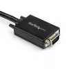 StarTech.com 2m Kabel konwertera VGA na HDMI z obsługą dźwięku USB i zasilaniem – analogowo-cyfrowy adapter kablowya wideo do podłączenia komputera PC z VGA do wyświetlacza HDMI – 1080p kabel monitorowy męski-męski
